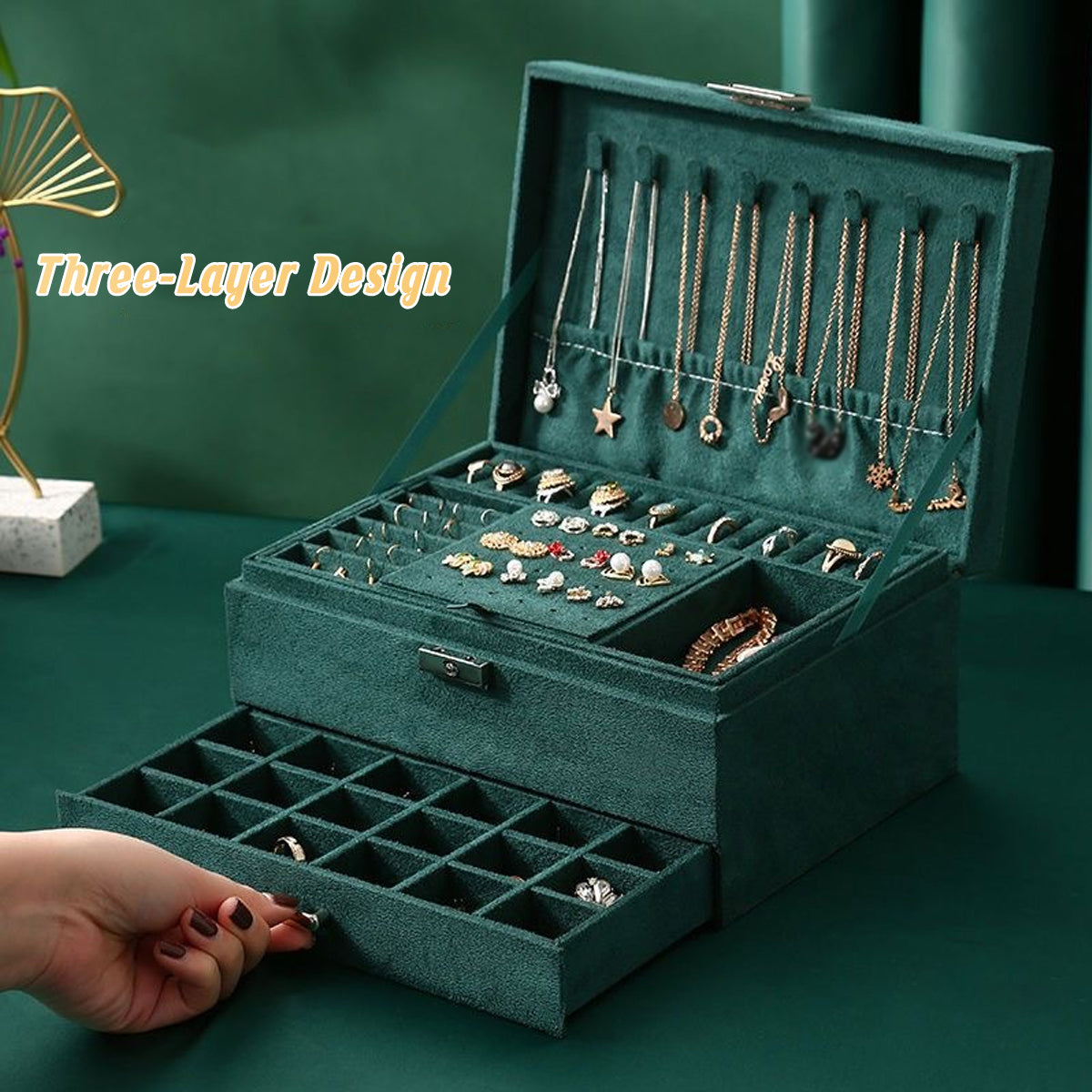 Jewellery Box Multifunctional Organizer 1Pack