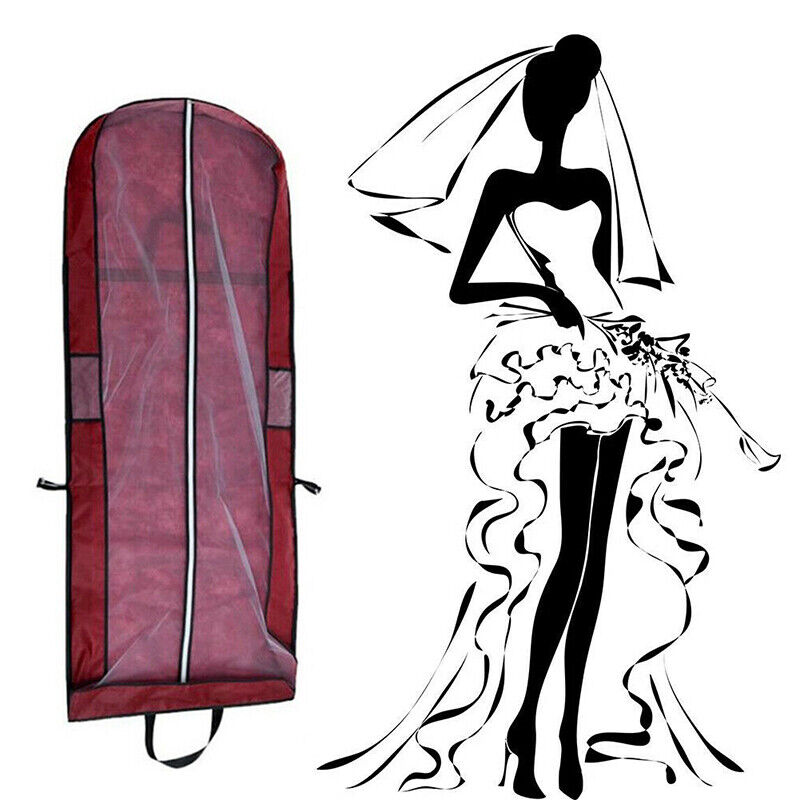 Long Dress Garment Bag 1PC 3Colours 180x60cm Non-woven Fabric