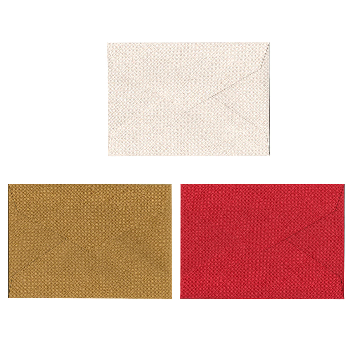 30PCS Thickened Linen Envelopes 250gsm for Invitation Cards