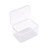 10PCS Mini Clear Plastic Storage Boxes Small Parts Organiser