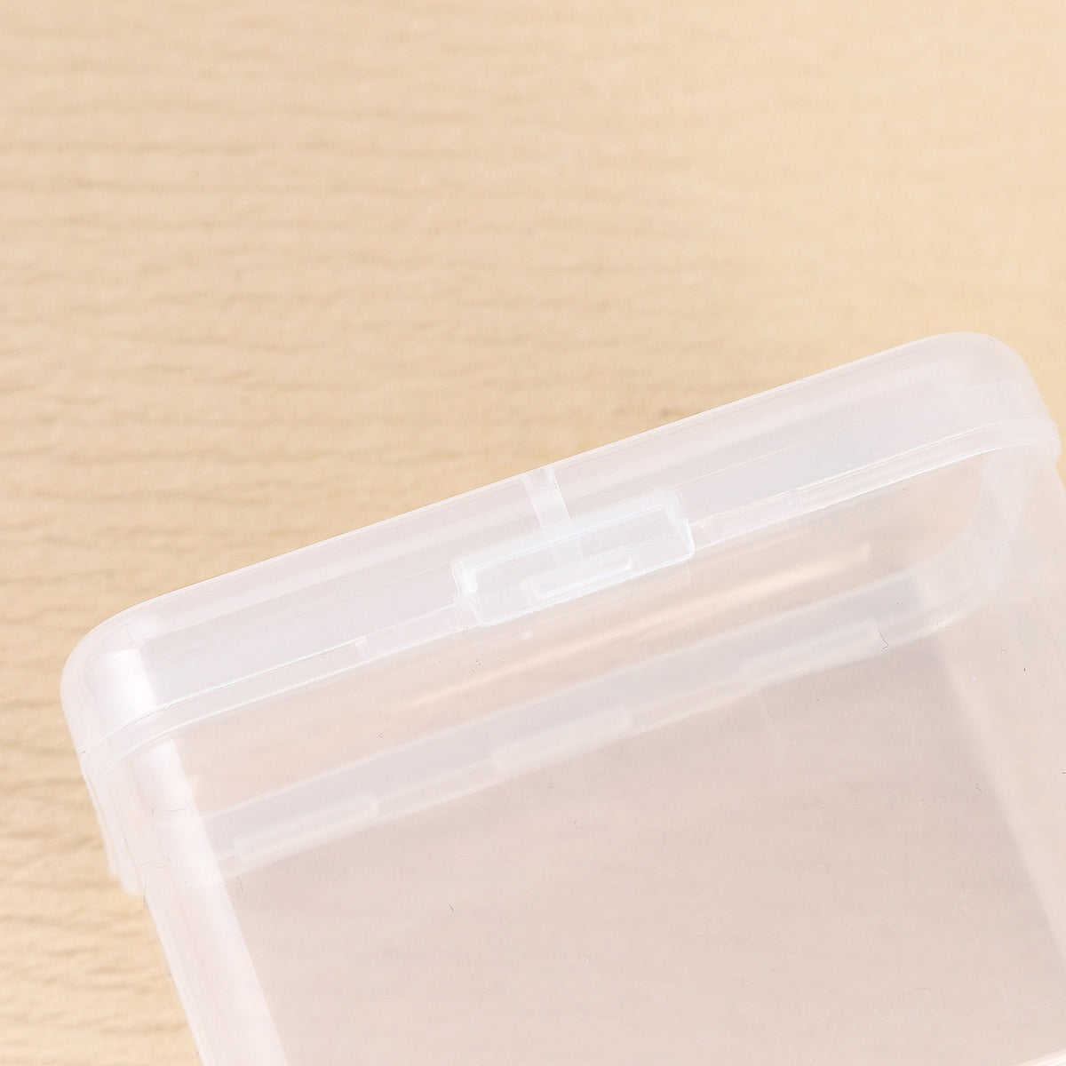 10PCS Mini Clear Plastic Storage Boxes Small Parts Organiser