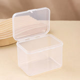 10PCS Mini Clear Plastic Storage Boxes Small Parts Organiser