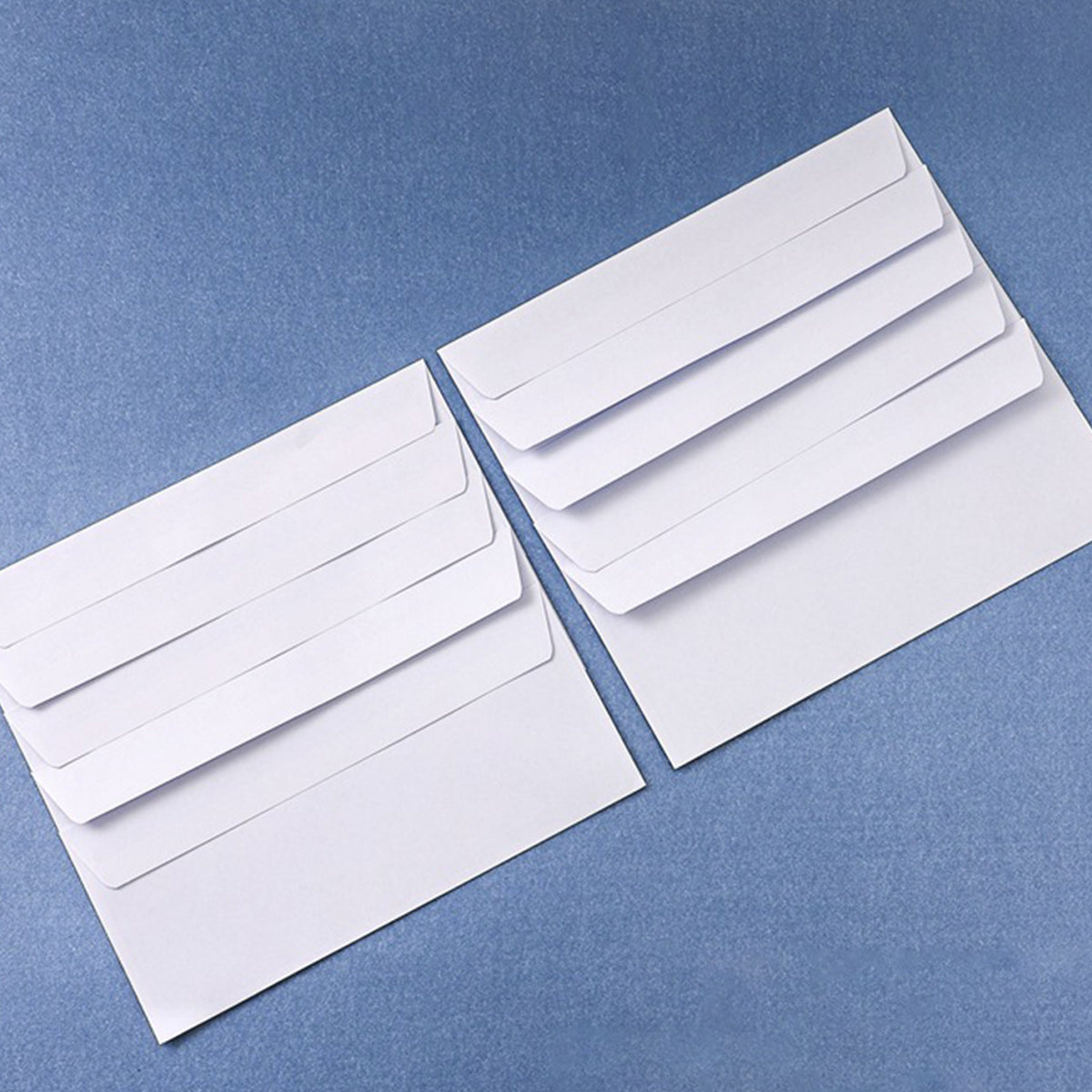 50PCS White Business Envelopes Peel and Seal Mailing 3 Sizes