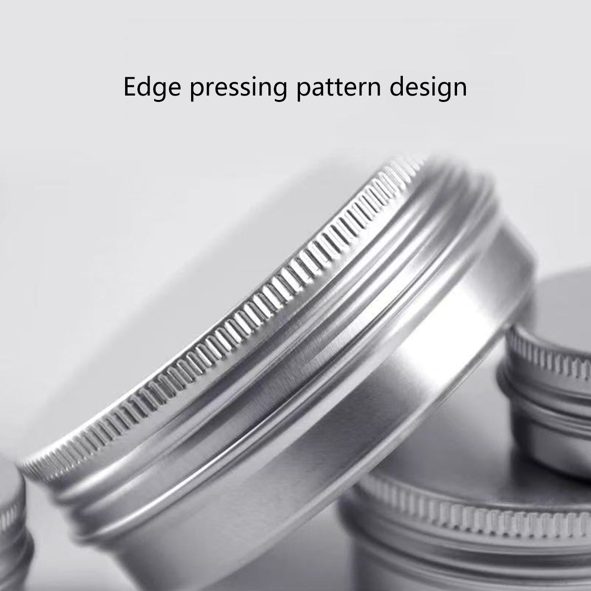 Threaded Round Aluminum Gift Box Packaging Case for Tea Candy Gifts