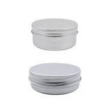 Threaded Round Aluminum Gift Box Packaging Case for Tea Candy Gifts