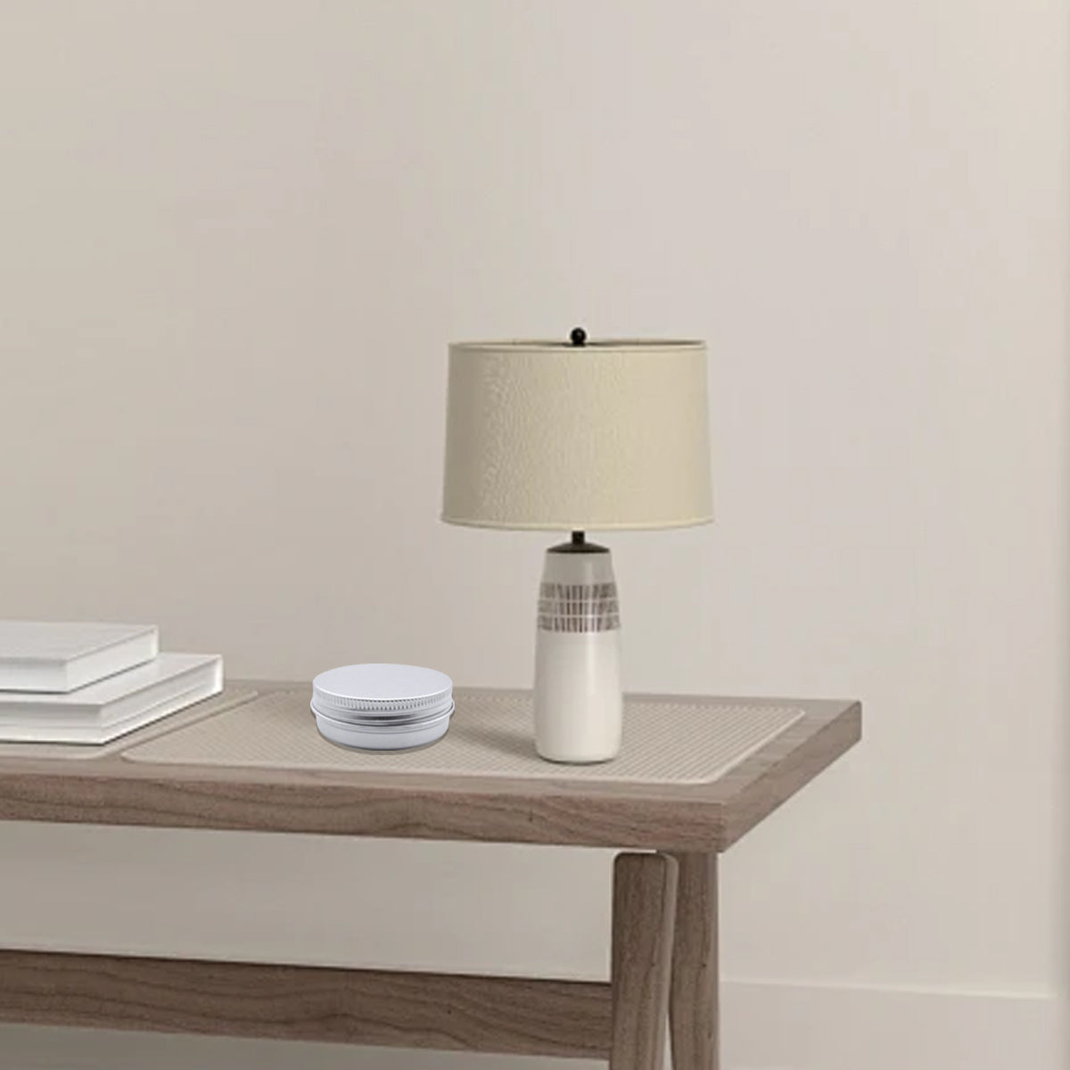 Threaded Round Aluminum Gift Box Packaging Case for Tea Candy Gifts