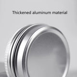 Threaded Round Aluminum Gift Box Packaging Case for Tea Candy Gifts