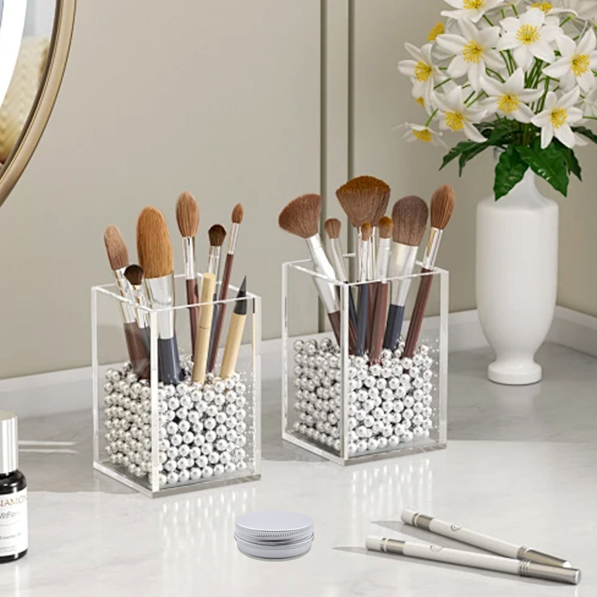 Threaded Round Aluminum Gift Box Packaging Case for Tea Candy Gifts