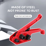 Red Manual Strapping Tool for Plastic Steel Banding
