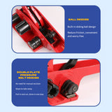 Red Manual Strapping Tool for Plastic Steel Banding