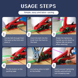 Red Manual Strapping Tool for Plastic Steel Banding