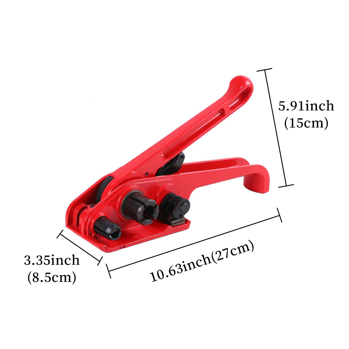 Red Manual Strapping Tool for Plastic Steel Banding