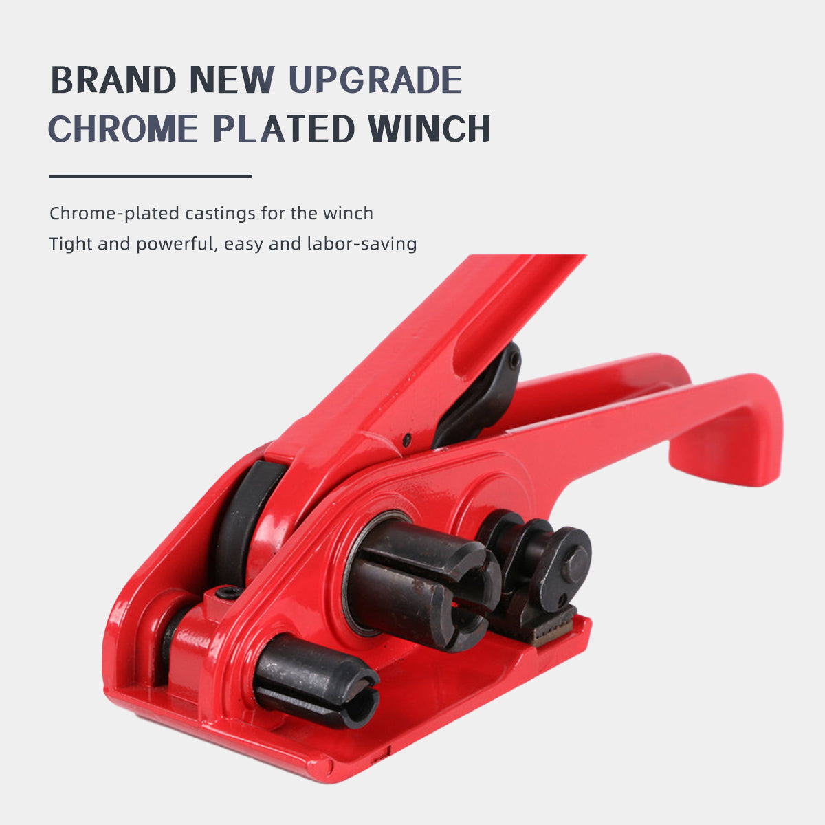 Red Manual Strapping Tool for Plastic Steel Banding