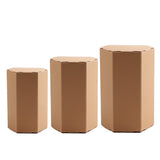 20PCS Hexagonal Kraft Paper Gift Boxes for Party Wedding Candy Craft