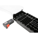 Battery Storage Box with Capacity Tester Organizer for Home Office