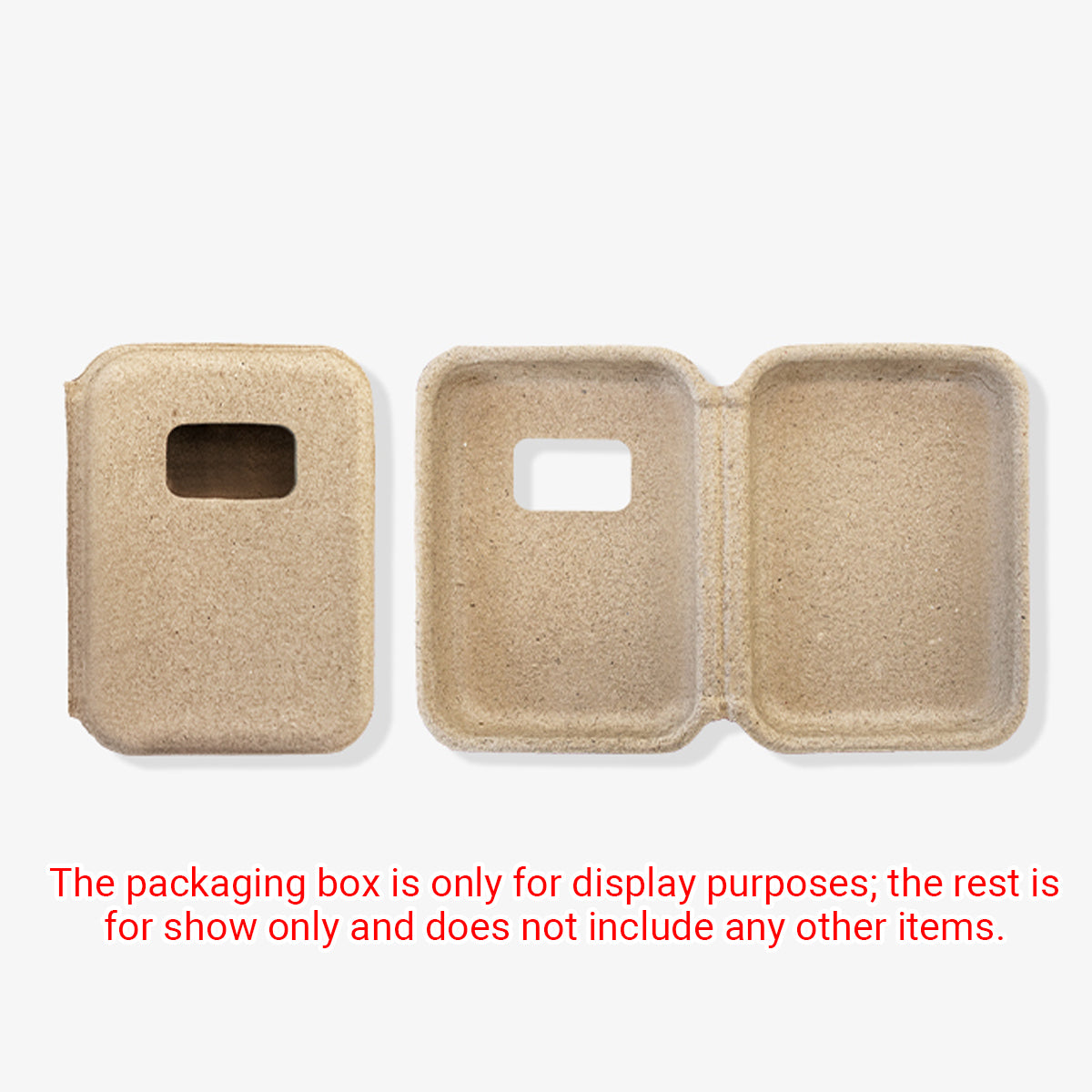 10PCS Handmade Soap Packaging Boxes Eco-Friendly Natural Pulp Window Design