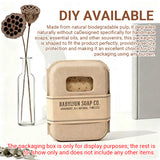 10PCS Handmade Soap Packaging Boxes Eco-Friendly Natural Pulp Window Design