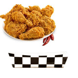 12PCS Food-Grade Disposable Fast Food Boxes Waterproof Oilproof for Snacks