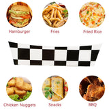 12PCS Food-Grade Disposable Fast Food Boxes Waterproof Oilproof for Snacks