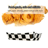 12PCS Food-Grade Disposable Fast Food Boxes Waterproof Oilproof for Snacks