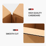 50PCS Long Strip Carton Shipping Boxes Sturdy Paper