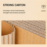 50PCS Long Strip Carton Shipping Boxes Sturdy Paper