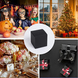 20PCS Black Cardboard Boxes Foldable Packaging for Essential Oil Bottles