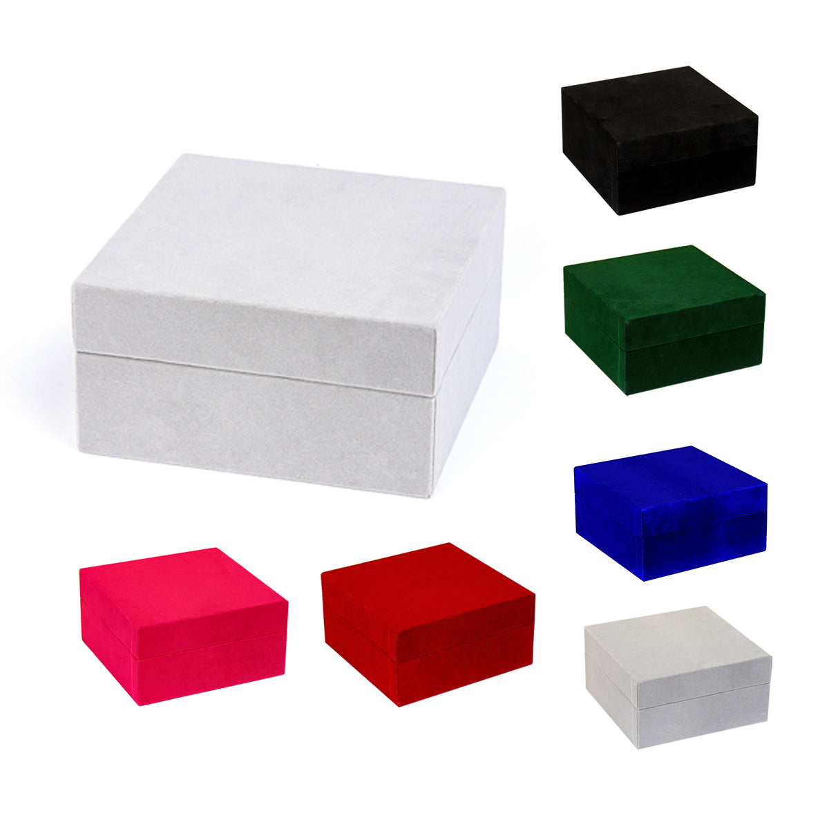 Velvet Wooden Gift Box Luxurious Multi-Colour 1PC