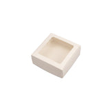 40PCS Kraft Gift Boxes with Clear Window Small Jewelry Party Favor Boxes