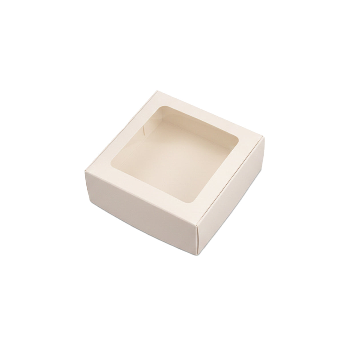 40PCS Kraft Gift Boxes with Clear Window Small Jewelry Party Favor Boxes