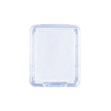 100PCS CF Card Case Hard Shell Clear PP Plastic Anti Shock