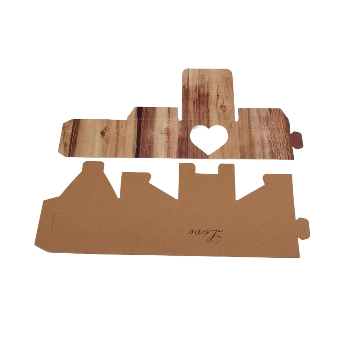 Kraft Paper Love Candy Box Wedding Gift Packaging 50PCS