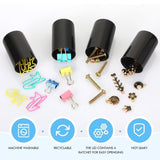 Mini Plastic Tube Seal Storage Boxes for Small Parts 20PCS