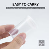 Mini Plastic Tube Seal Storage Boxes for Small Parts 20PCS