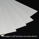100 Pcs A4 Hard Cardboard Grey Board Printable Packaging Paper
