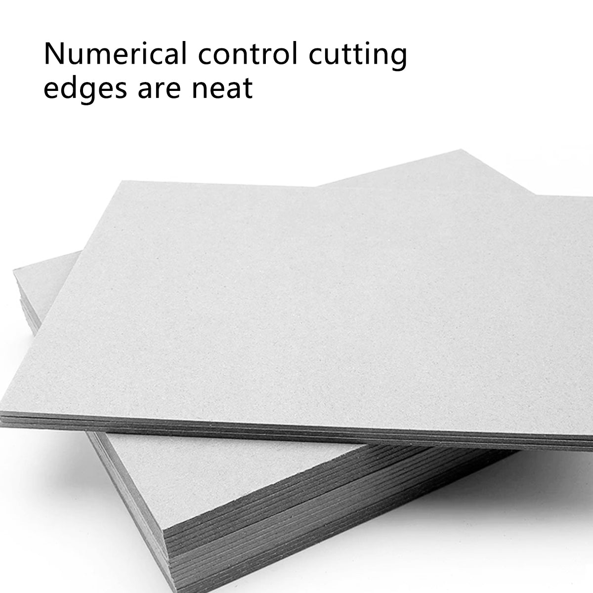 100 Pcs A4 Hard Cardboard Grey Board Printable Packaging Paper