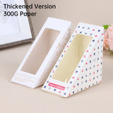100PCS Transparent Window Sandwich Packaging Boxes Disposable Leakproof Food Safe