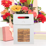 24 Pcs Handheld Kraft Paper Gift Boxes with Window for Wedding Packaging