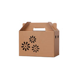 Kraft Paper Gift Box Durable Packaging for Birthday Wedding
