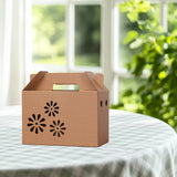 Kraft Paper Gift Box Durable Packaging for Birthday Wedding