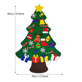 Felt Christmas Tree Set Decorations 1SET 2Styles