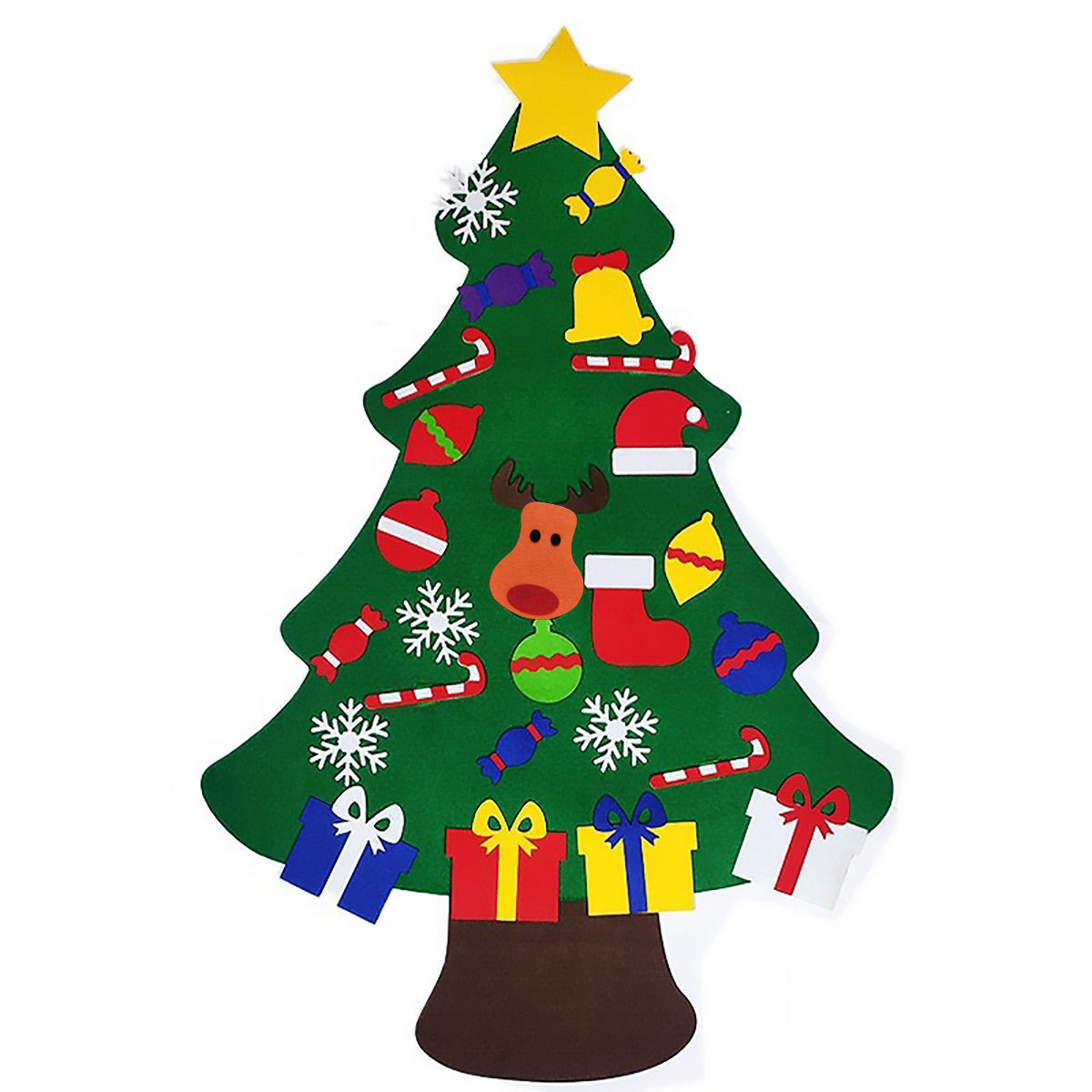 Felt Christmas Tree Set Decorations 1SET 2Styles