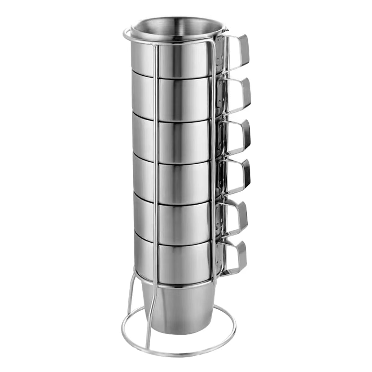 6PCS Stainless Steel Cups Drinkware