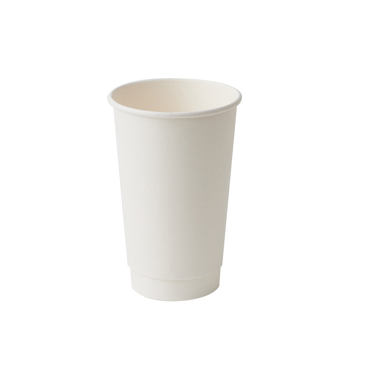 Disposable Takeaway Coffee Cups Double Wall Heat Resistant Hot Drink 50PCS