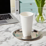 Disposable Takeaway Coffee Cups Double Wall Heat Resistant Hot Drink 50PCS