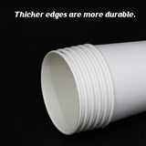 Disposable Takeaway Coffee Cups Double Wall Heat Resistant Hot Drink 50PCS