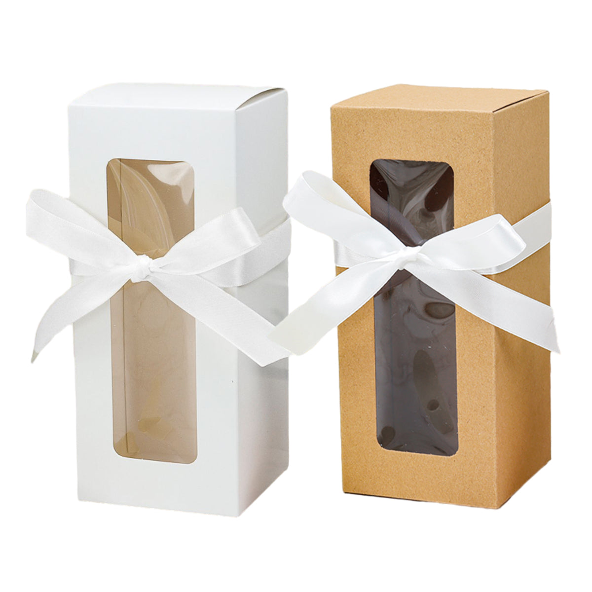 20PCS Cup Gift Boxes with Clear Window Coffee Mug Packaging Box