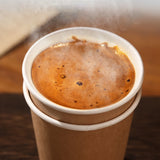 50PCS 300ml Disposable Coffee Cups Double Layer Food-Grade