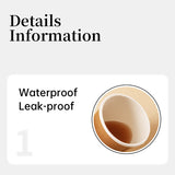 Disposable Takeaway Coffee Cups Double Wall Heat Resistant Hot Drink 50PCS