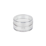 50PCS Clear Cosmetic Cream Jars 5g 10g 20g Refillable Containers